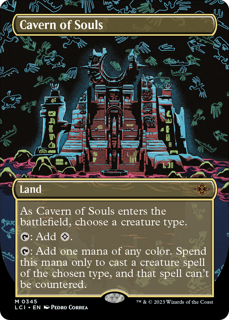 Cavern of Souls (0345) (Borderless) [LCI - 345]