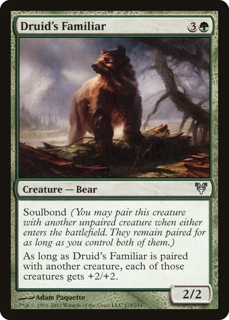 Druid's Familiar (AVR-175) - Avacyn Restored Foil
