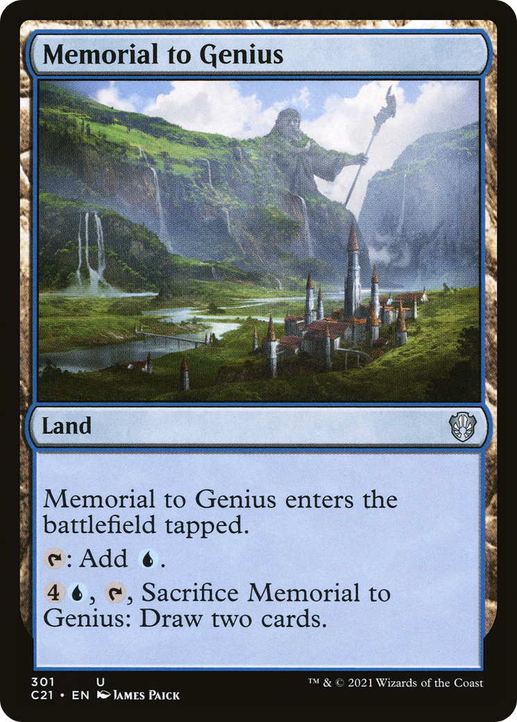 Memorial to Genius [C21 - 301]