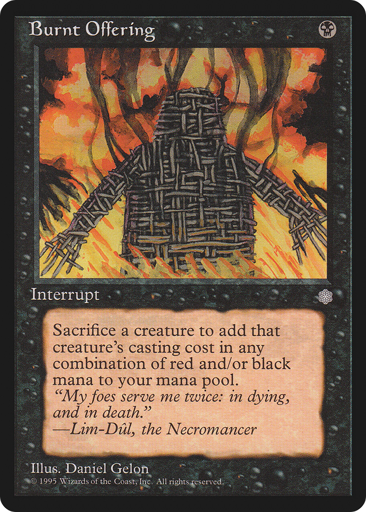 Burnt Offering [ICE - N/A]