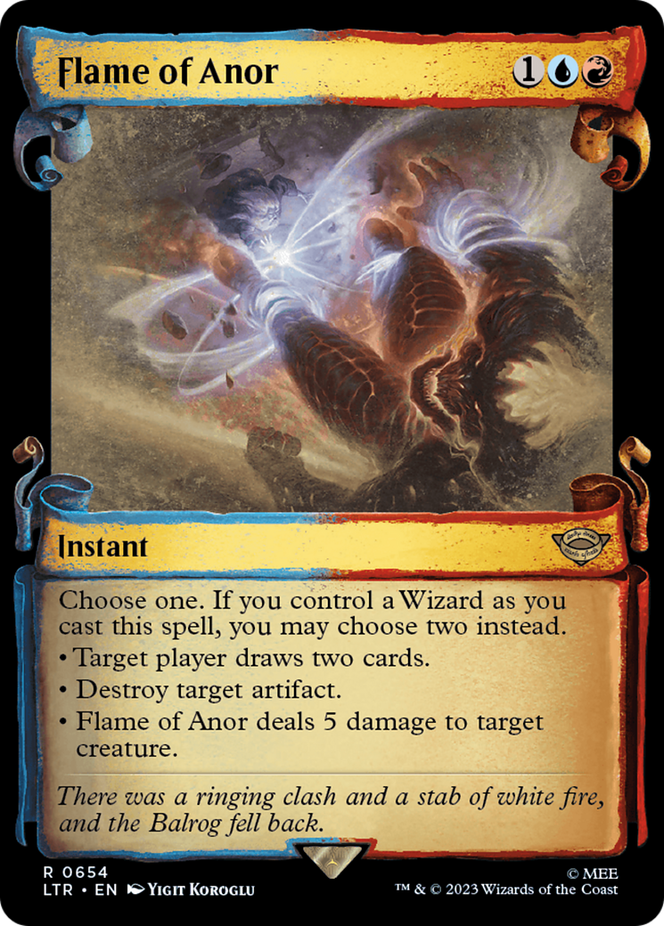 Flame of Anor (Showcase Scrolls) [LTR - 654]