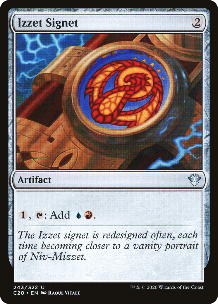 Izzet Signet [C20 - 243]