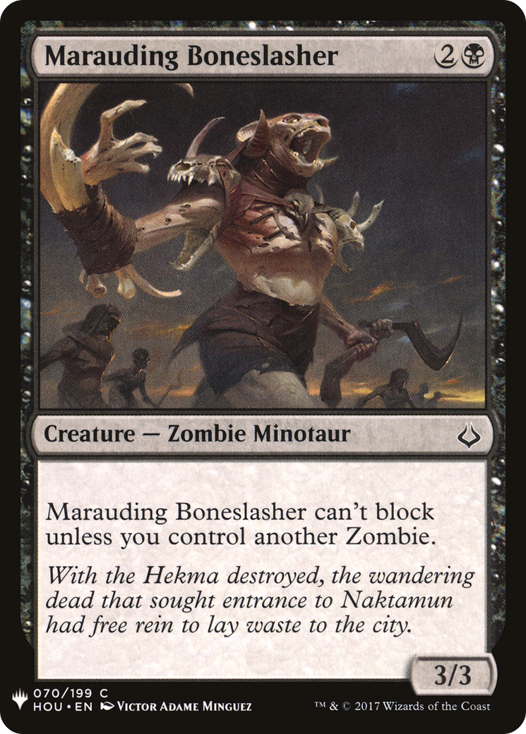 Marauding Boneslasher [LIST - 70]