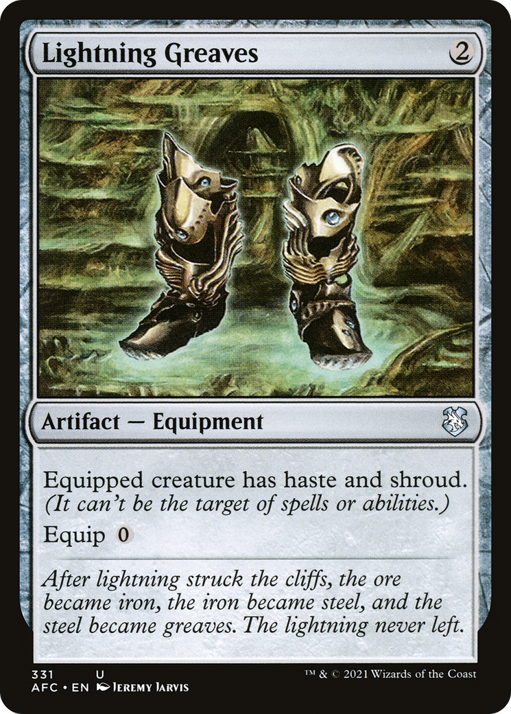Lightning Greaves [AFC - 331]