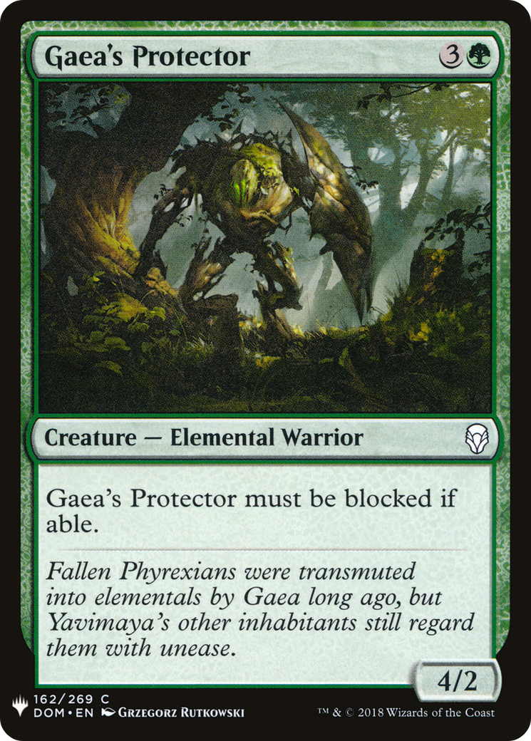 Gaea's Protector [LIST - 162]