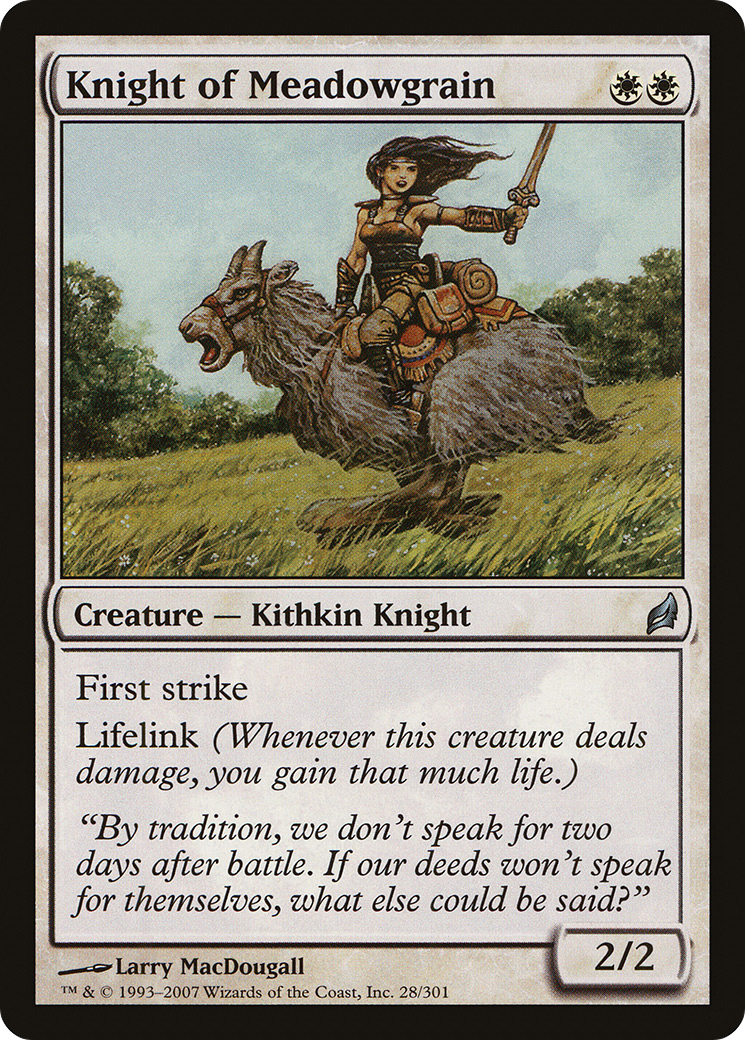 Knight of Meadowgrain [LRW - 28]