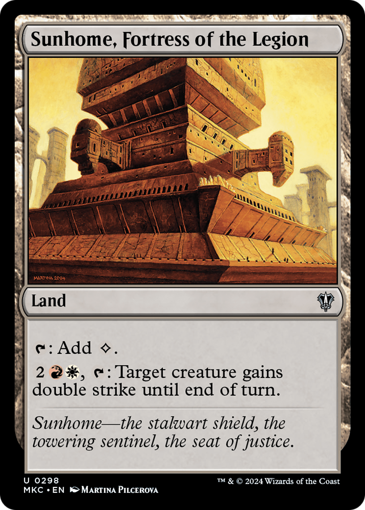 Sunhome, Fortress of the Legion [MKC - 298]
