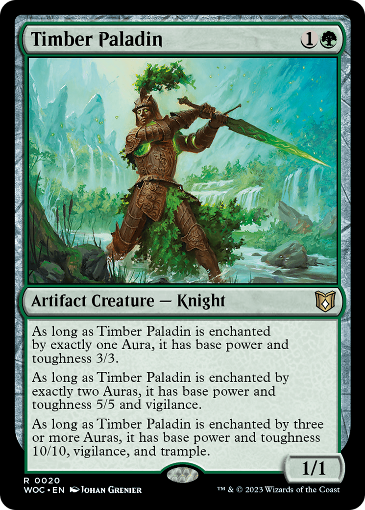 Timber Paladin [WOC - 20]