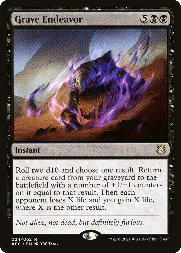 Grave Endeavor [AFC - 24]