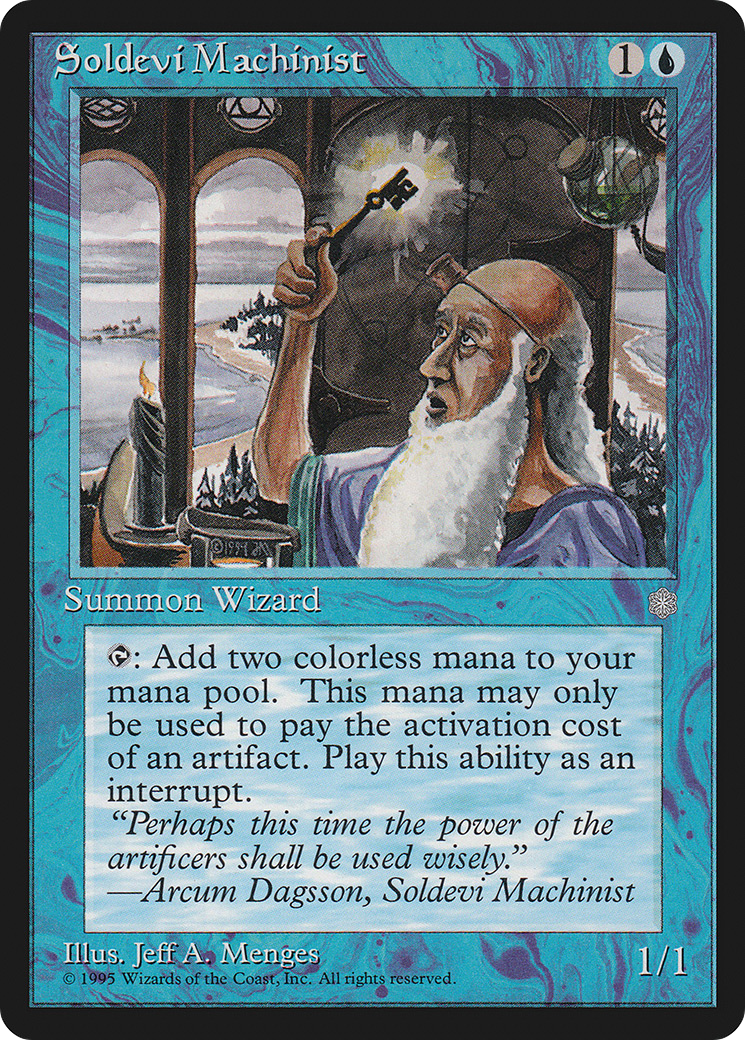 Soldevi Machinist [ICE - N/A]
