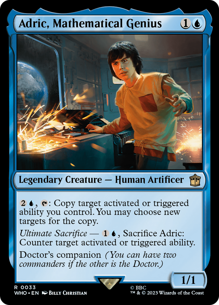 Adric, Mathematical Genius [WHO - 33]