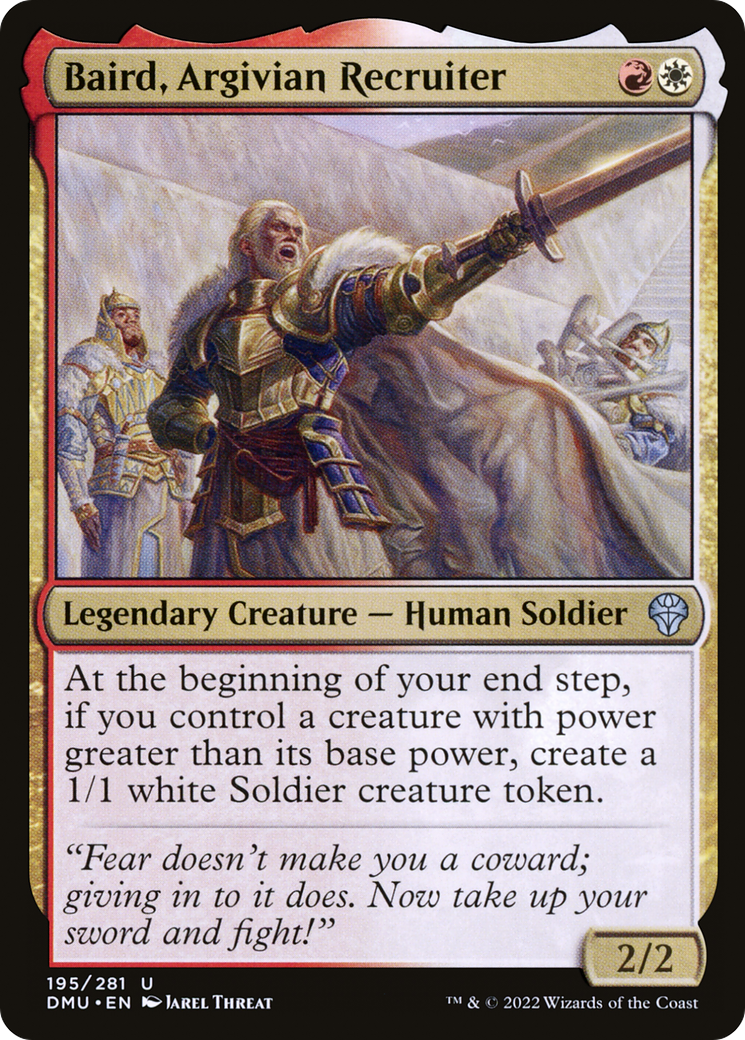 Baird, Argivian Recruiter [DMU - 195]