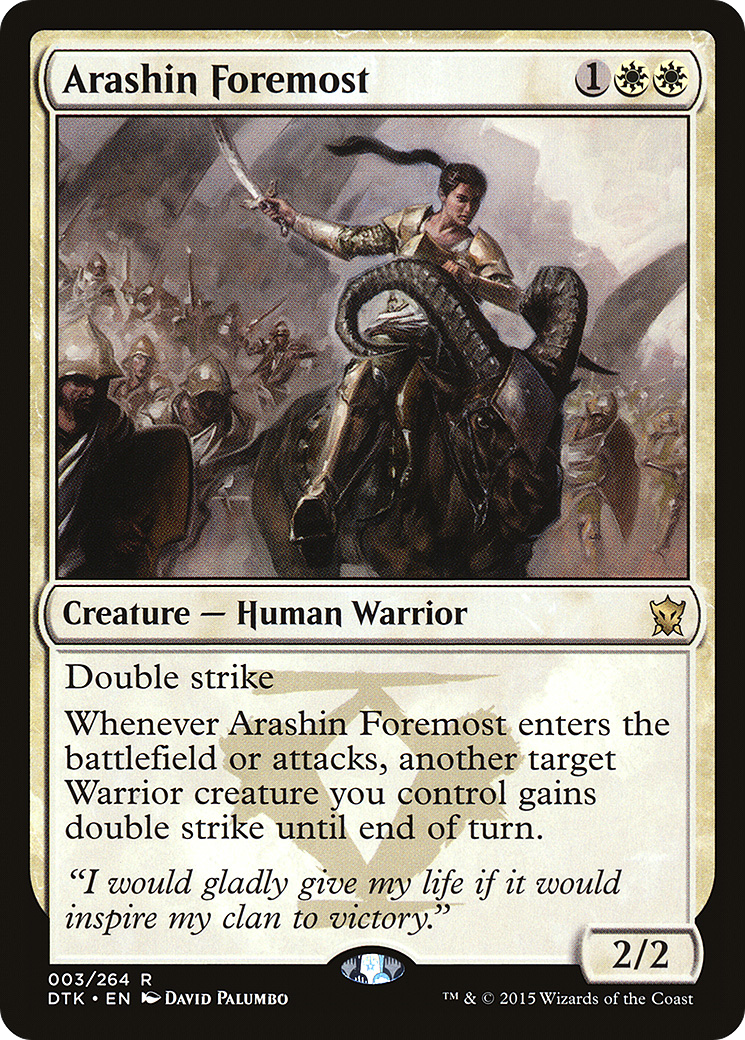Arashin Foremost [DTK - 3]