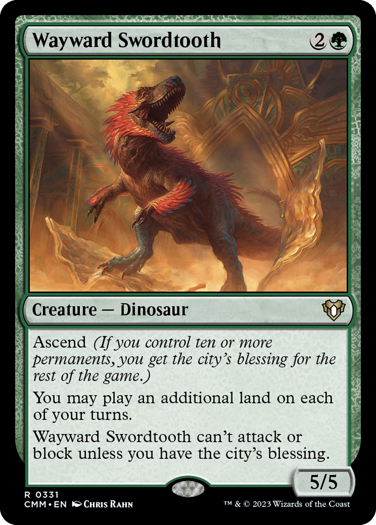 Wayward Swordtooth [CMM - 331]