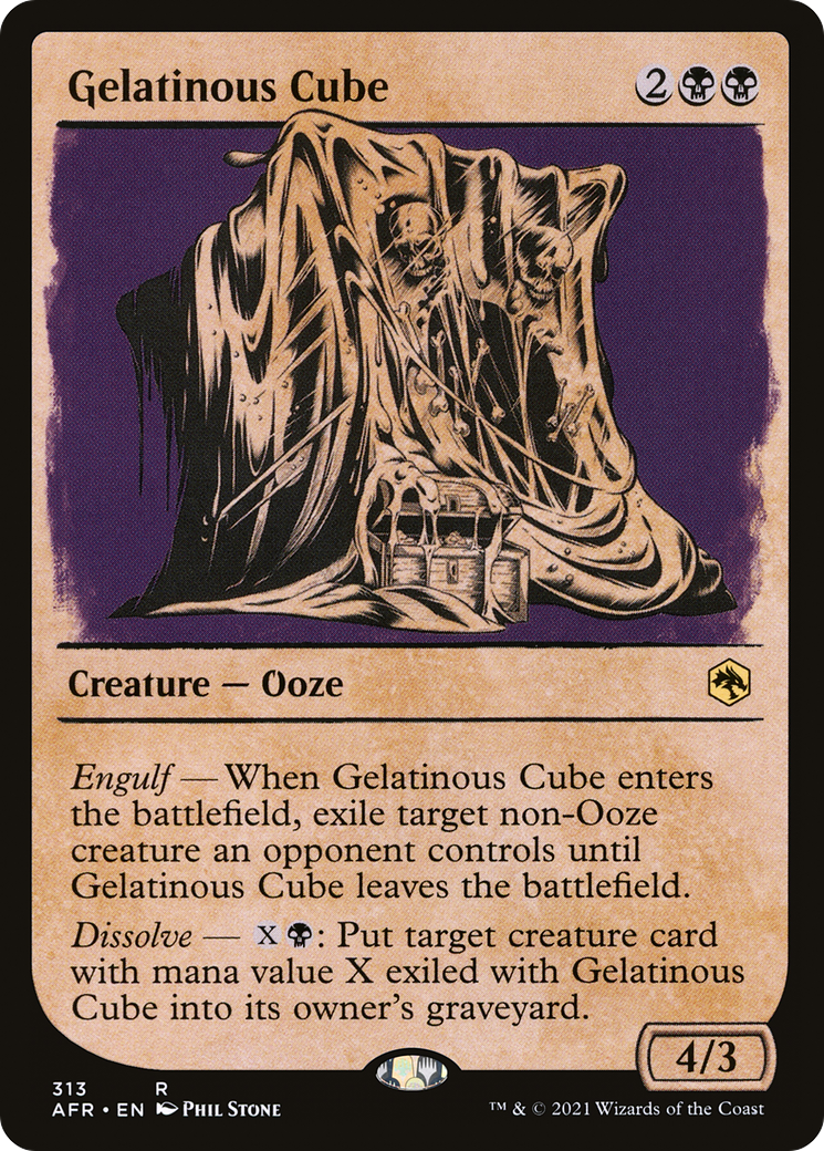 Gelatinous Cube (Showcase) [AFR - 313]