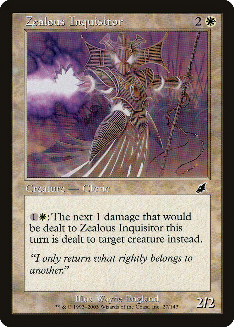 Zealous Inquisitor [SCG - 27]