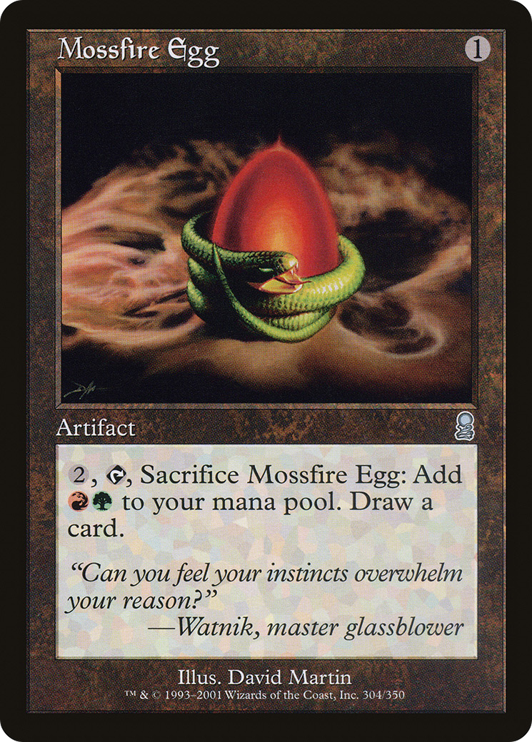 Mossfire Egg [ODY - 304]