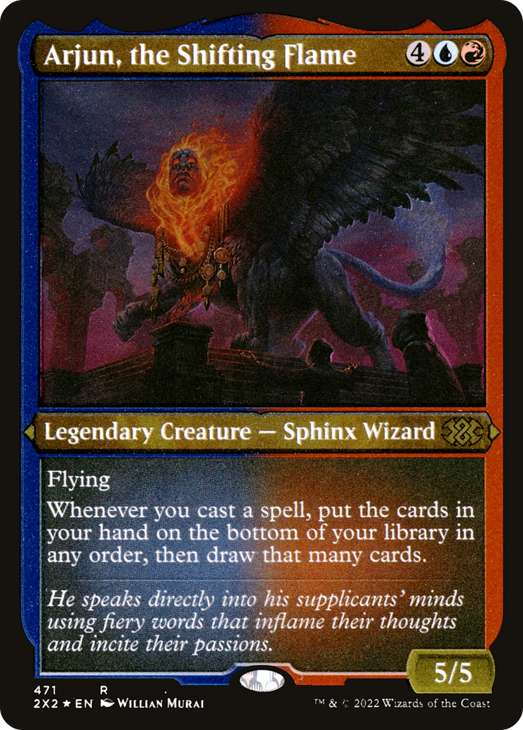 Arjun, the Shifting Flame (Foil Etched) [2X2 - 471]