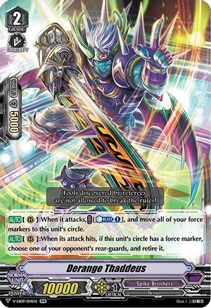 Derange Thaddeus (V-EB09/014EN) - V-EB09: The Raging Tactics