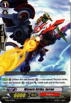 Wyvern Strike, Jarran (KAD2/005EN) - Kero Kero Ace Pack