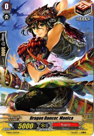 Dragon Dancer, Monica (KAD2/007EN) - Kero Kero Ace Pack