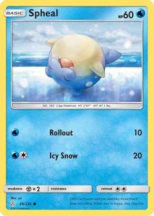 Spheal - 49/236 [SM12 - 49/236]