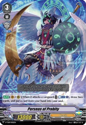 Perseus of Probity (V-TD09/002EN) - V-TD09: Shinemon Nitta