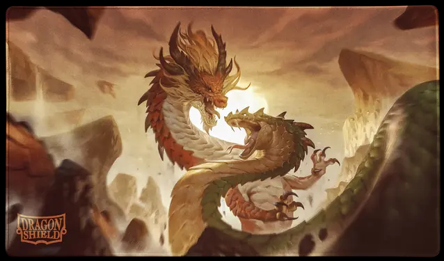 Dragon Shield Playmat –  Wood Snake 2025