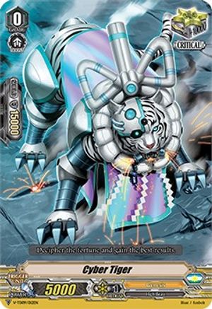 Cyber Tiger (V-TD09/012EN) - V-TD09: Shinemon Nitta