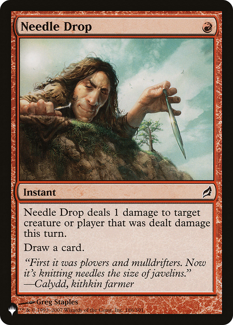 Needle Drop (LIST-186/301) - The List