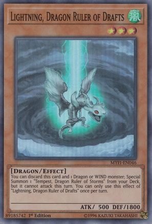 Lightning, Dragon Ruler of Drafts [MYFI - MYFI-EN046]