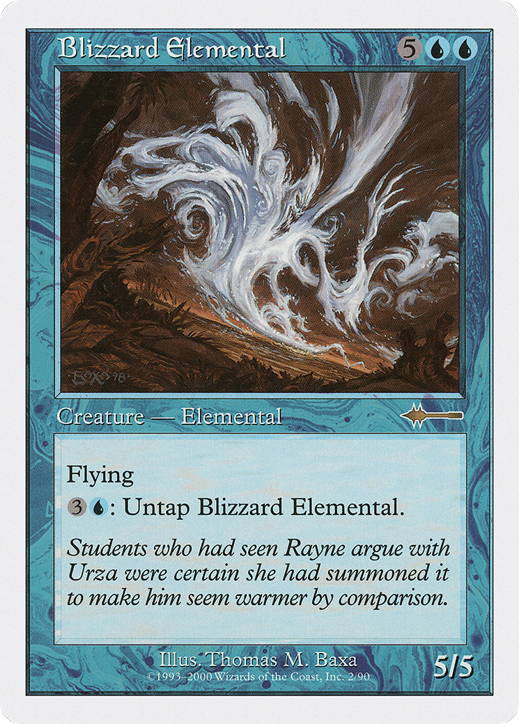 Blizzard Elemental [BTD - 2]