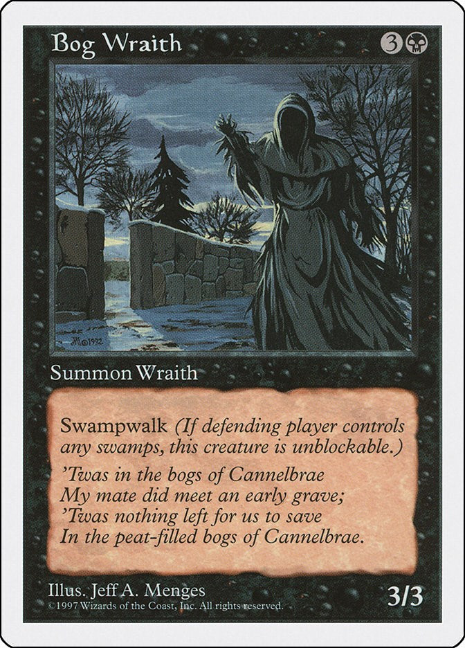Bog Wraith [5ED - N/A]