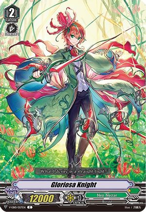 Gloriosa Knight (V-EB10/057EN) - V-EB10: The Mysterious Fortune