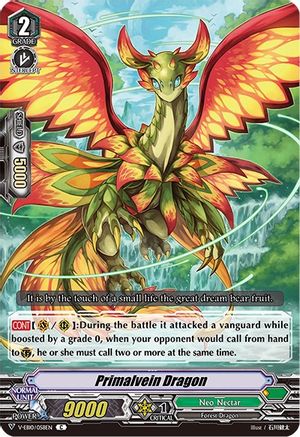 Primalvein Dragon (V-EB10/058EN) - V-EB10: The Mysterious Fortune