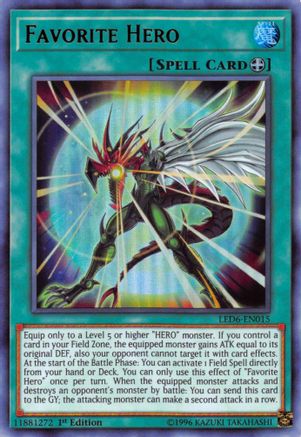 Favorite Hero [LED6 - LED6-EN015]