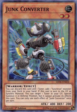 Junk Converter (LED6-EN024) - Legendary Duelists: Magical Hero 1st Edition