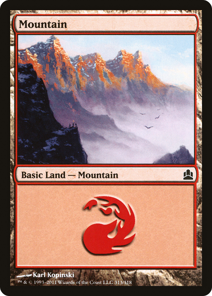 Mountain (313) (CMD-313) - Commander 2011