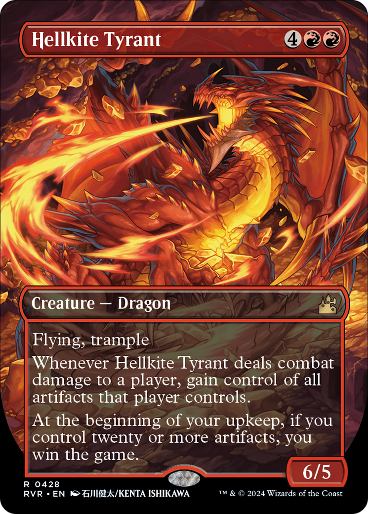 Hellkite Tyrant (Anime Borderless) [RVR - 428]