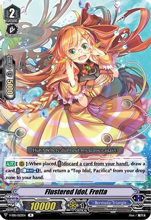 Flustered Idol, Fretta (V-EB11/023EN) - V-EB11: Crystal Melody
