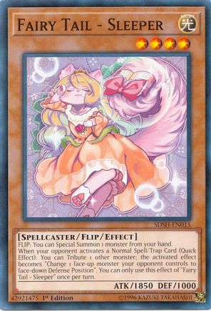 Fairy Tail - Sleeper (SDSH-EN015) - Structure Deck: Shaddoll Showdown 1st Edition