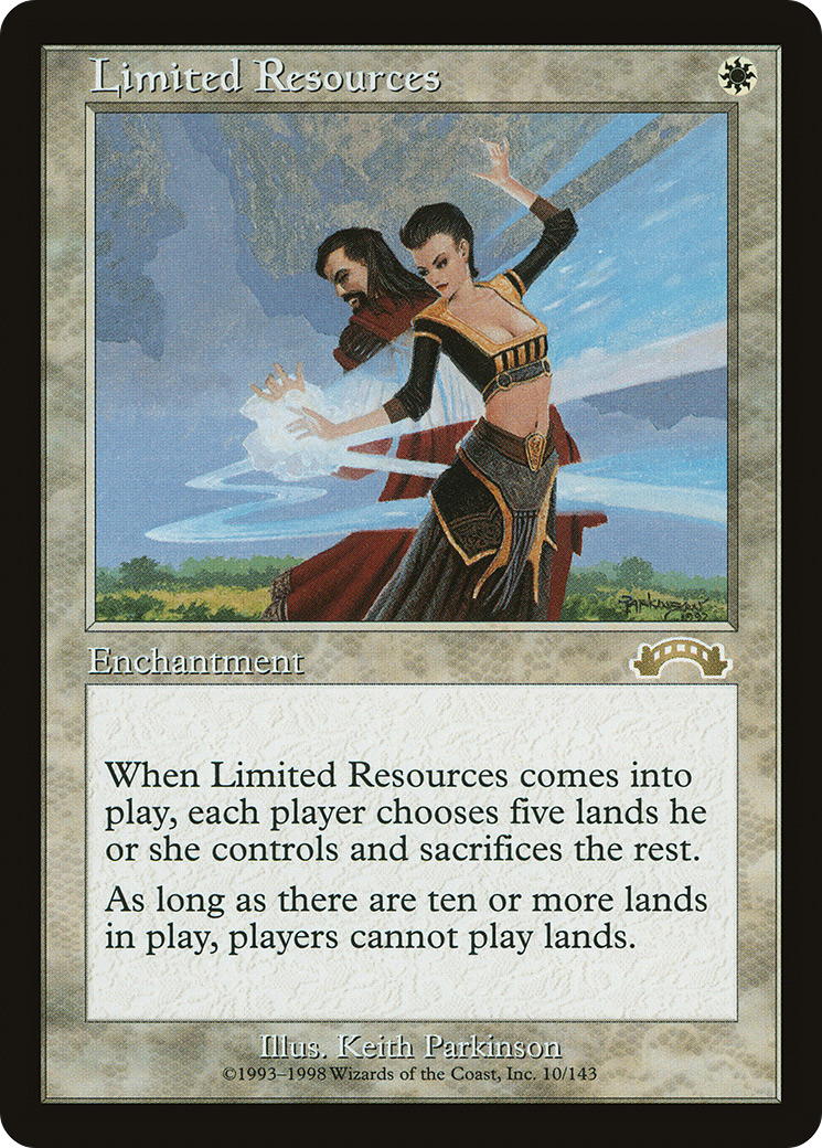 Limited Resources [EXO - 10]