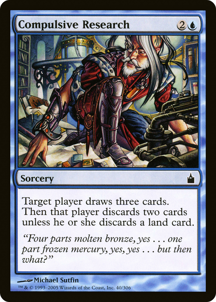 Compulsive Research [RAV - 40]