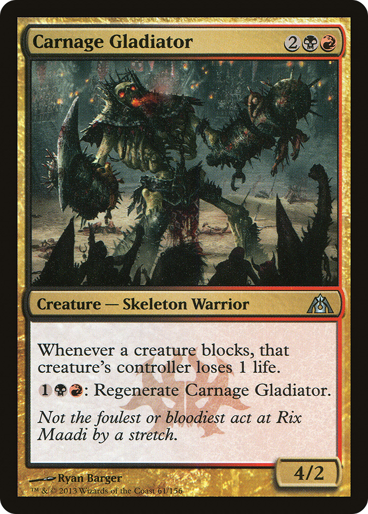 Carnage Gladiator [DGM - 61]