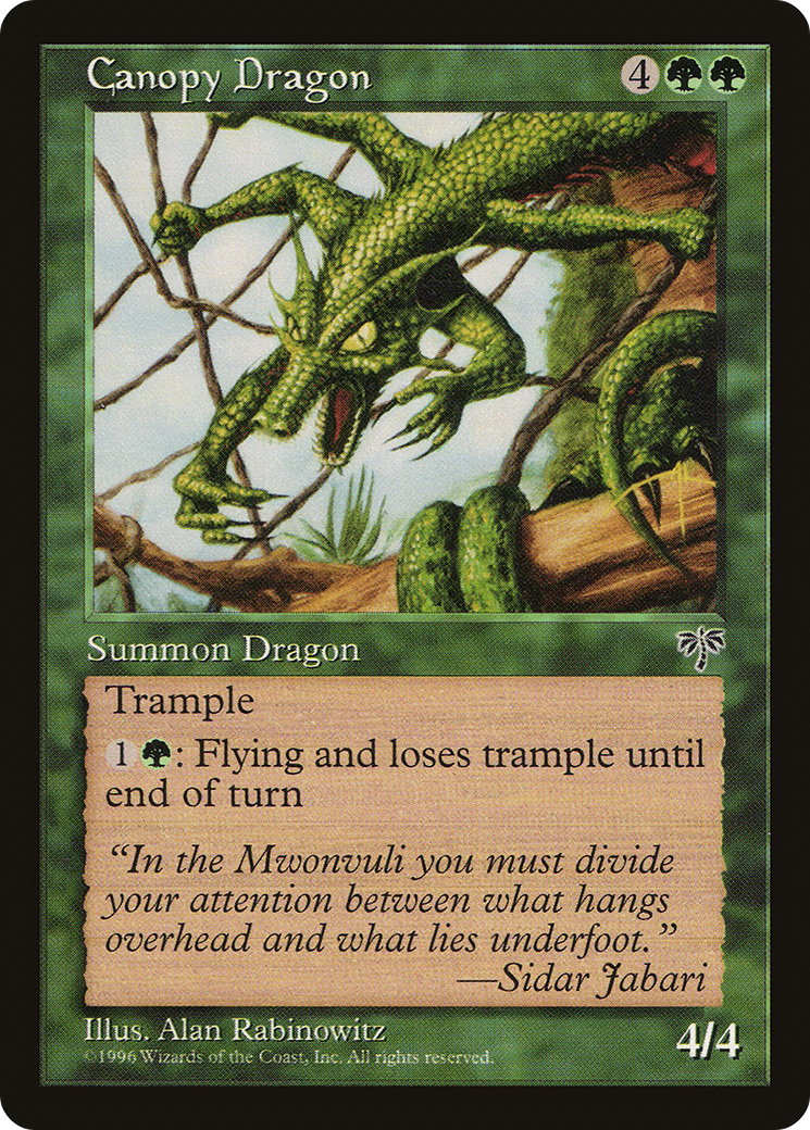 Canopy Dragon [MIR - N/A]
