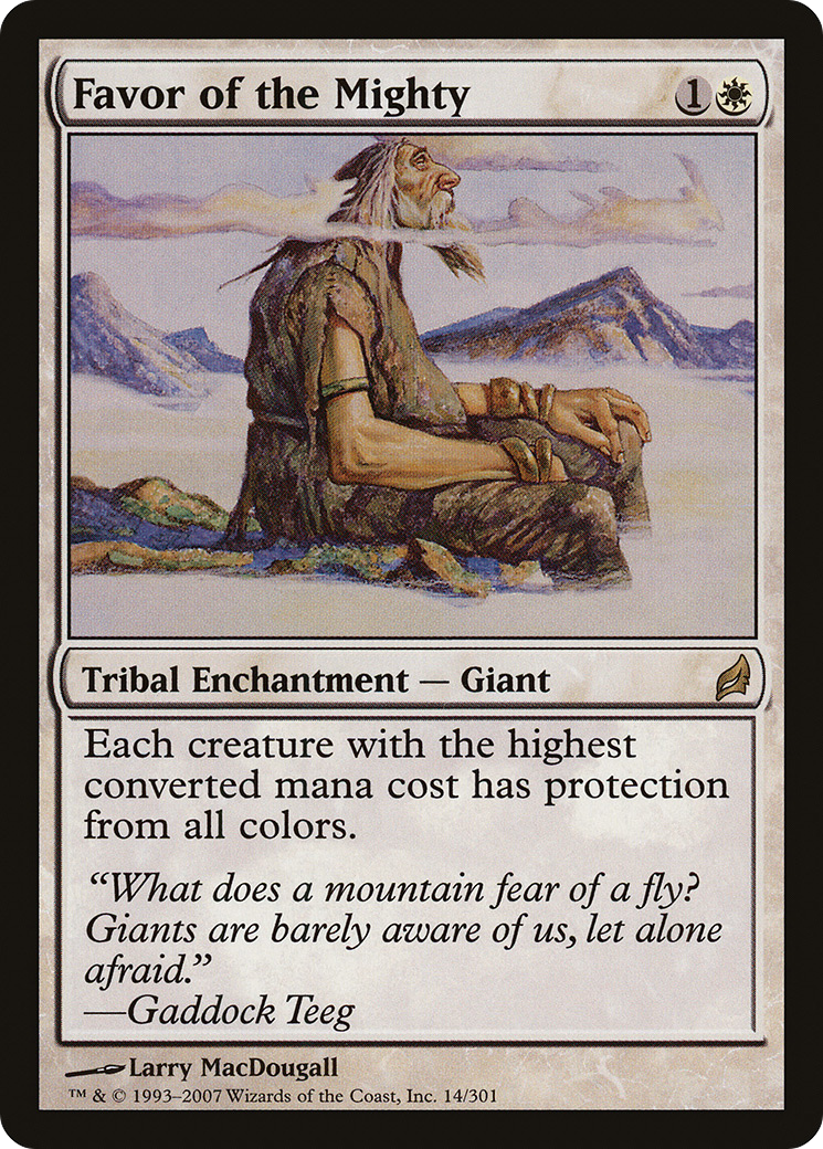 Favor of the Mighty [LRW - 14]