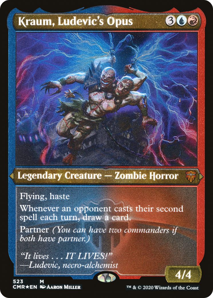 Kraum, Ludevic's Opus (Foil Etched) [CMR - 523]