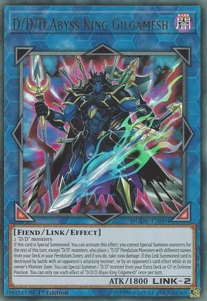 D/D/D Abyss King Gilgamesh [DUOV - DUOV-EN004]