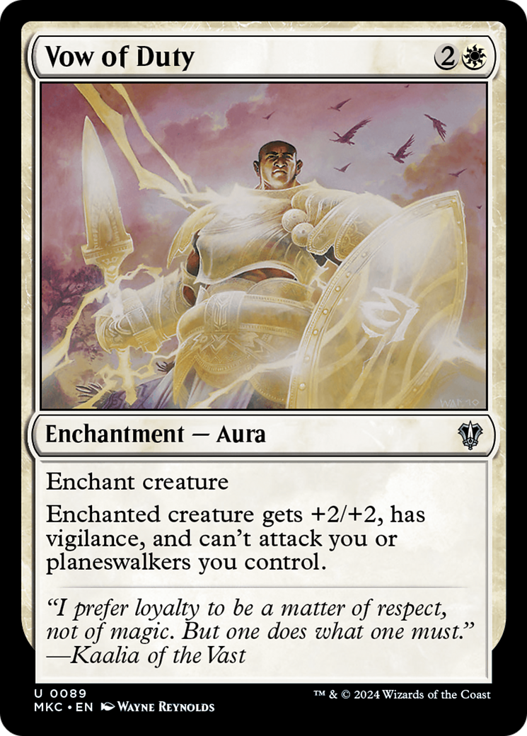 Vow of Duty [MKC - 89]