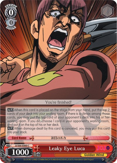 Leaky Eye Luca [JJ/S66 - JJ/S66-E060 C]